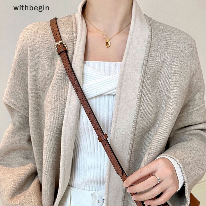 LONGCHAMP Dây Đeo Túi Xách Bằng Da 94-124cm Có Thể Điều Chỉnh