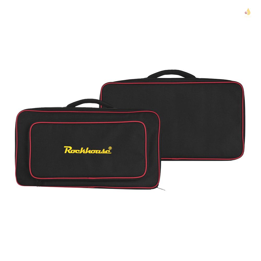 Mynice Rockhouse Túi Gig Bằng Vải Dày Dặn Chống Mài Mòn Kích Thước Lớn Đựng Bàn Đạp Đàn Guitar