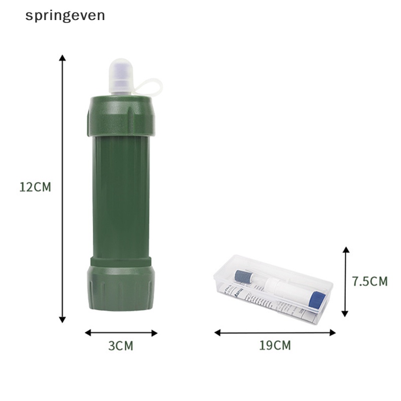 Ống Hút Lọc Nước Mini Bằng Sợi Carbon Tiện Dụng Mang Theo Du Lịch Cắm Trại