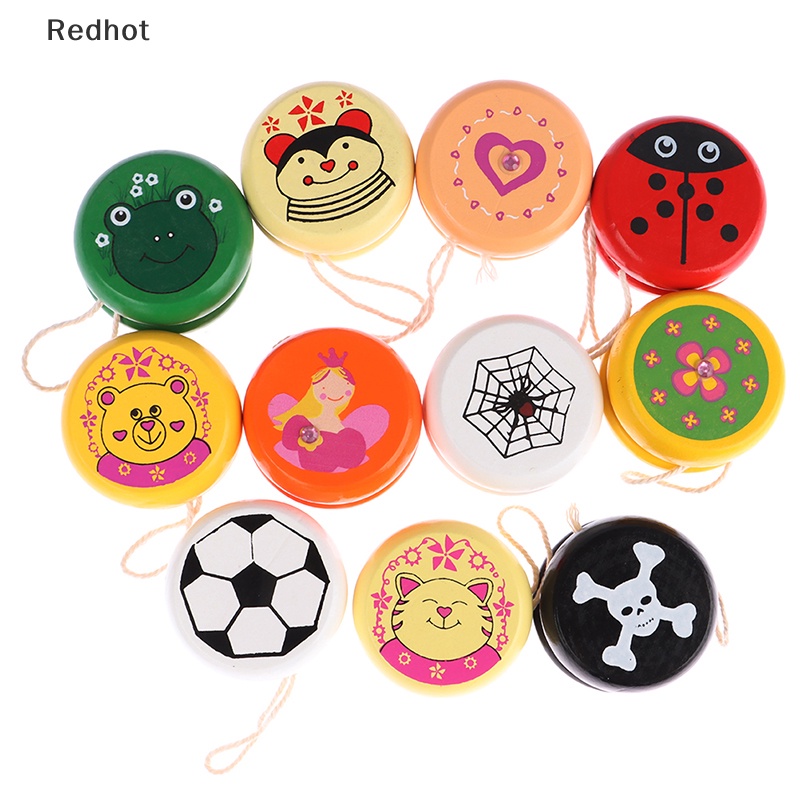 &lt; Redhot &gt; Đồ Chơi Dây Cáp yo-yo 5cm In Hình Động Vật Dễ Thương Sáng Tạo Và Xuống Bọ Rùa Cho Trẻ Em Đang Giảm Giá