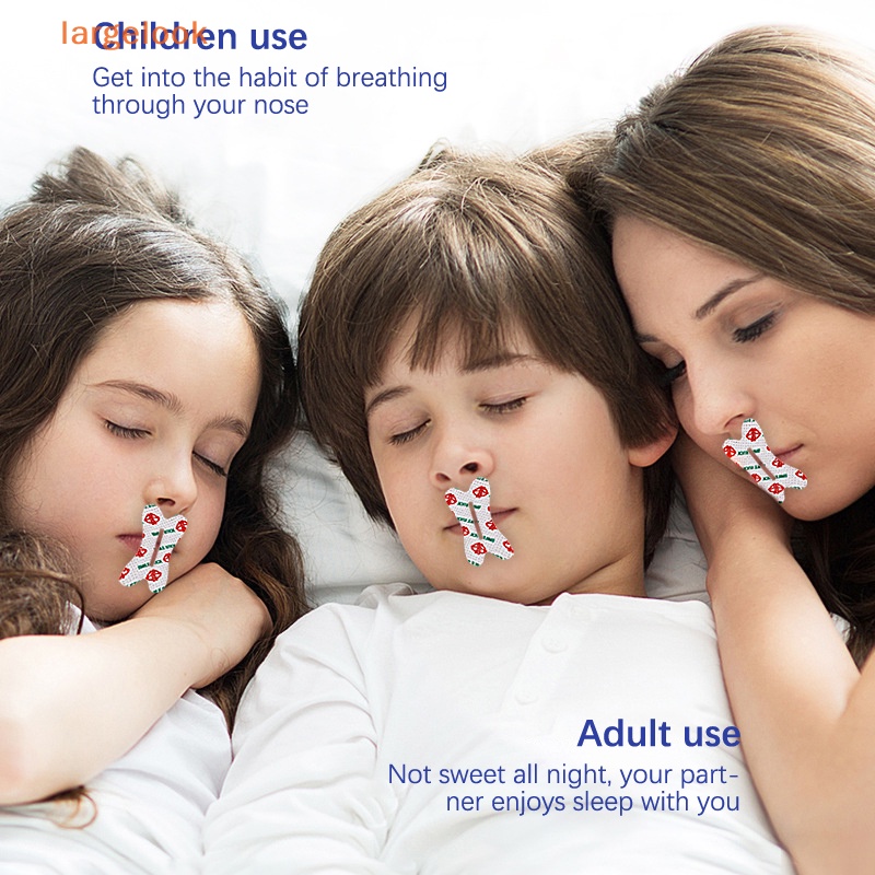Set 30 Miếng Dán Mũi Chống Ngáy Khi Ngủ Tiện Dụng