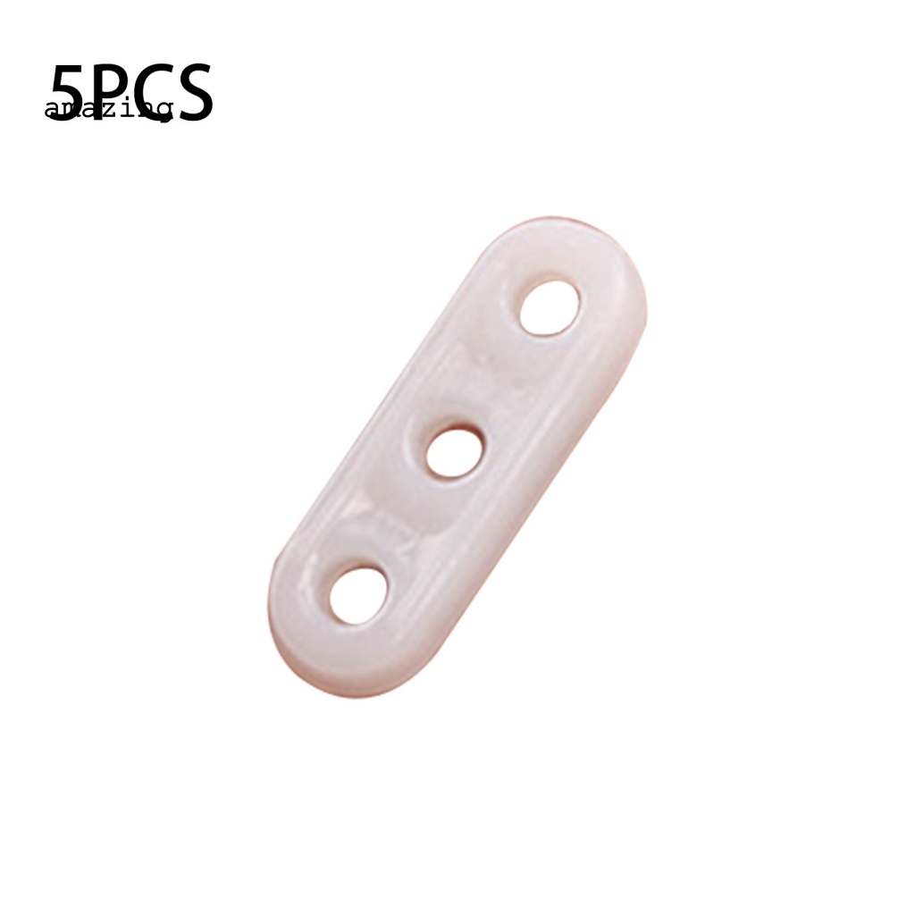 [AM] Bộ 5 Khóa Dây Thừng Cắm Trại 3 Lỗ Chống Mòn Thiết Kế Nhỏ Gọn Có Thể Tái Sử Dụng