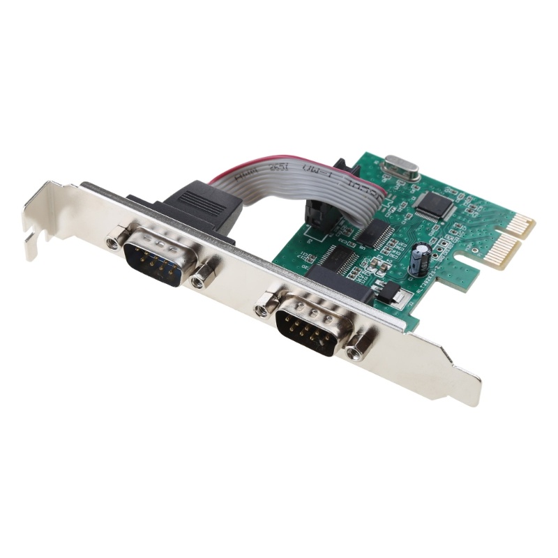 Thẻ Chuyển Đổi PCI-E Sang Hai Cổng DB9 RS232 2 Cổng LPT Cho Laptop Máy Tính