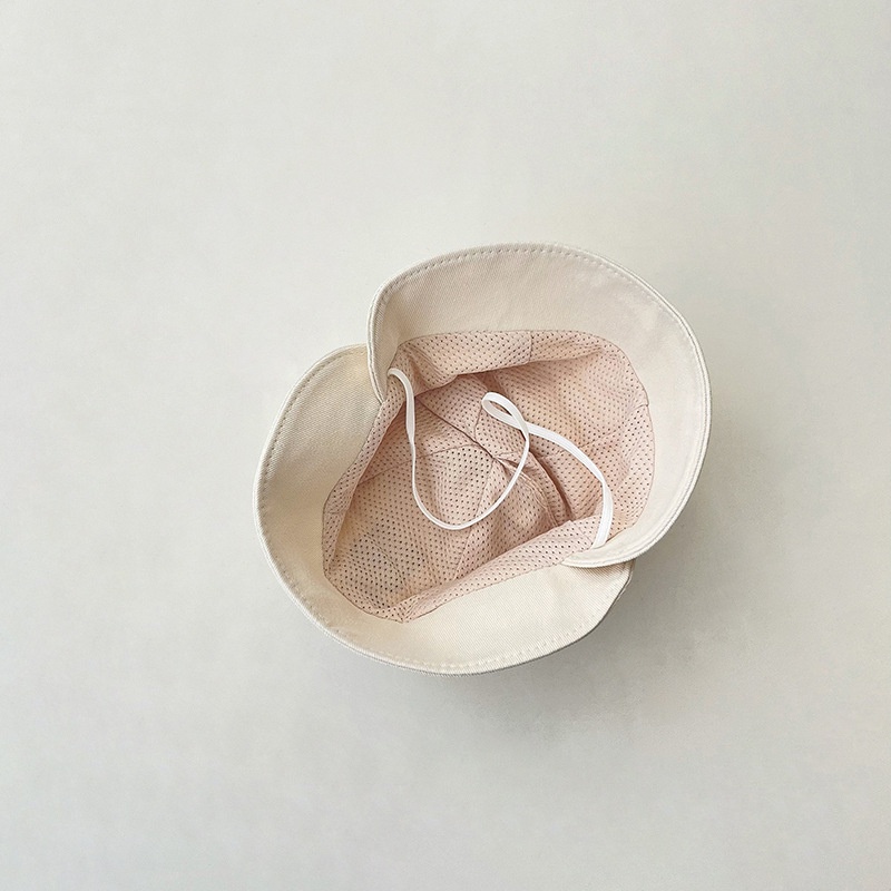 Mũ Tai Bèo Chống Nắng Thêu Hình Gấu Dễ Thương Phong Cách Hàn Quốc Cho Bé