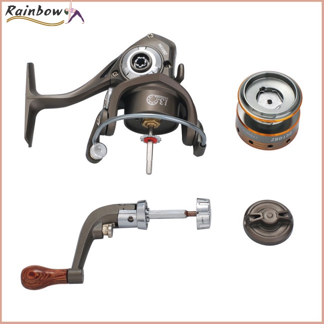 Máy Câu Cá Mini 13 + 1bb 5.2: 1 Tốc Độ Cao Bằng Kim Loại