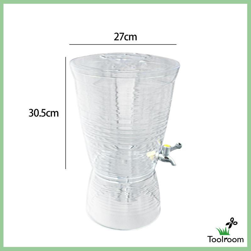 Bình Đựng Nước Bằng Thép Không Gỉ 10L Kèm Nắp Đậy Tiện Dụng