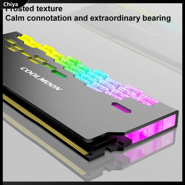Mô Đun Tản Nhiệt Bộ Nhớ Coolmoon Ra-2 Ram 5v Argb Hiệu Quả Cao Cho Máy Tính