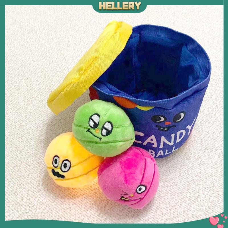 Set 3 Quả Bóng Đồ Chơi Phát Sáng Dành Cho Cún Cưng