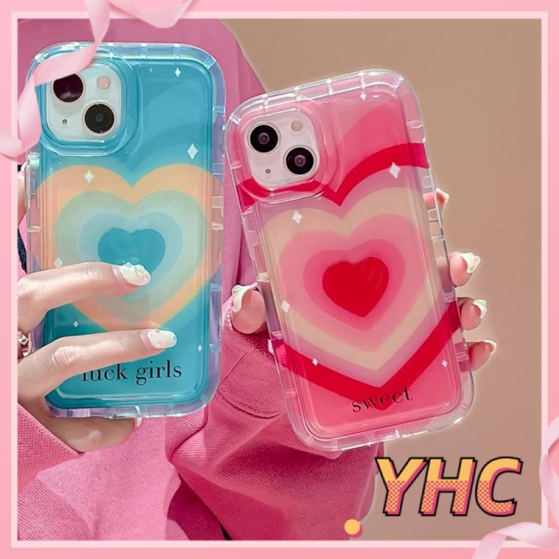 Ốp Lưng iPhone Túi khí tình yêu màu đỏ và xanh, vỏ mềm chống rơi và giảm chấn Cho Iphone 6 / 6S / 6splus / se / 7 / 7plus / 8 / 8plus / X / xs / xsmax / 11 / 12 / 13 / 14 / Plus / pro max-731