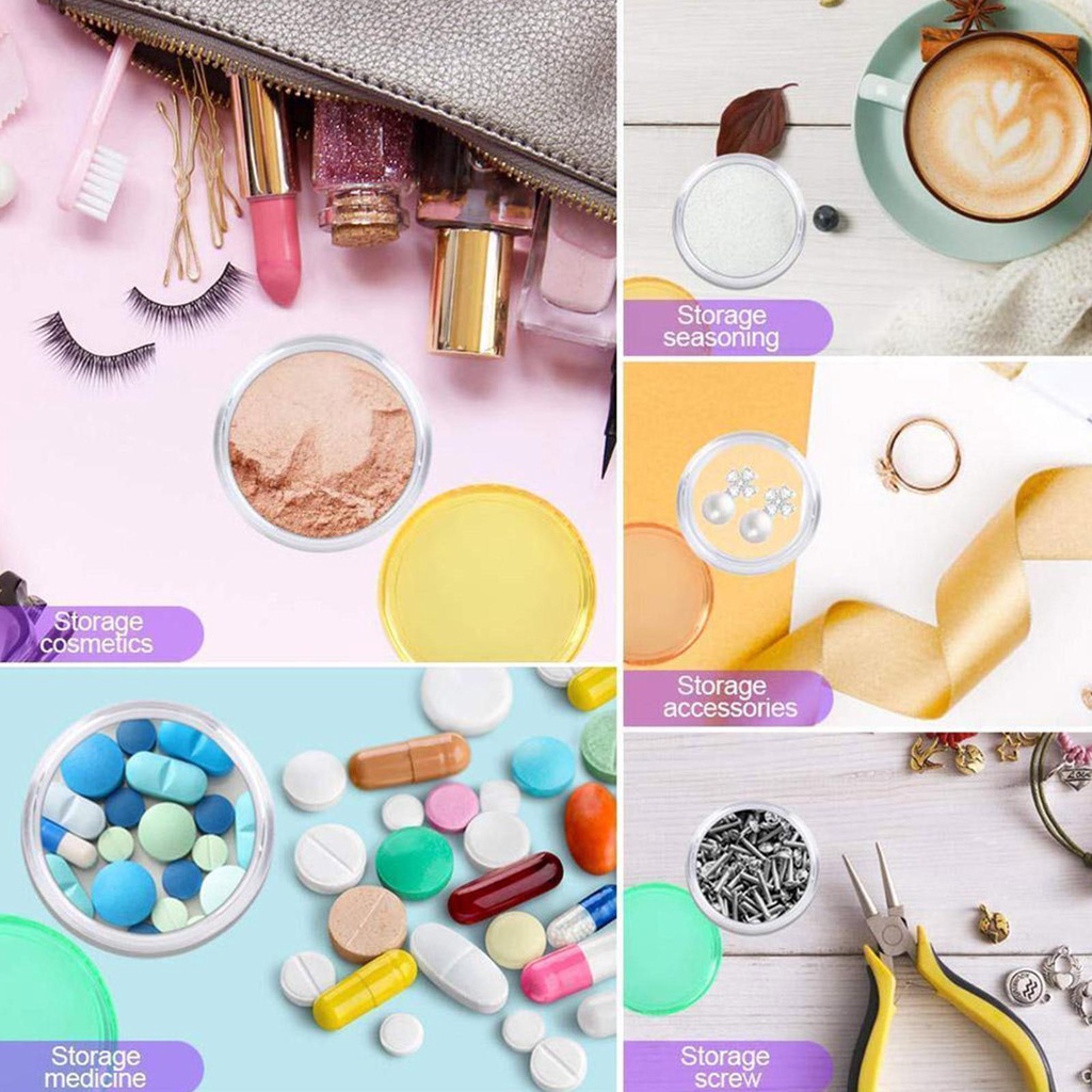 Lọ Rỗng Đựng Kem Mỹ Phẩm Cỡ Nhỏ G4A4 Chuyên Dùng