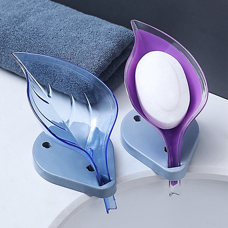 Khay Đựng Xà Phòng Có Rãnh Thoát Nước Tiện Dụng Cho Phòng Tắm / Nhà Bếp