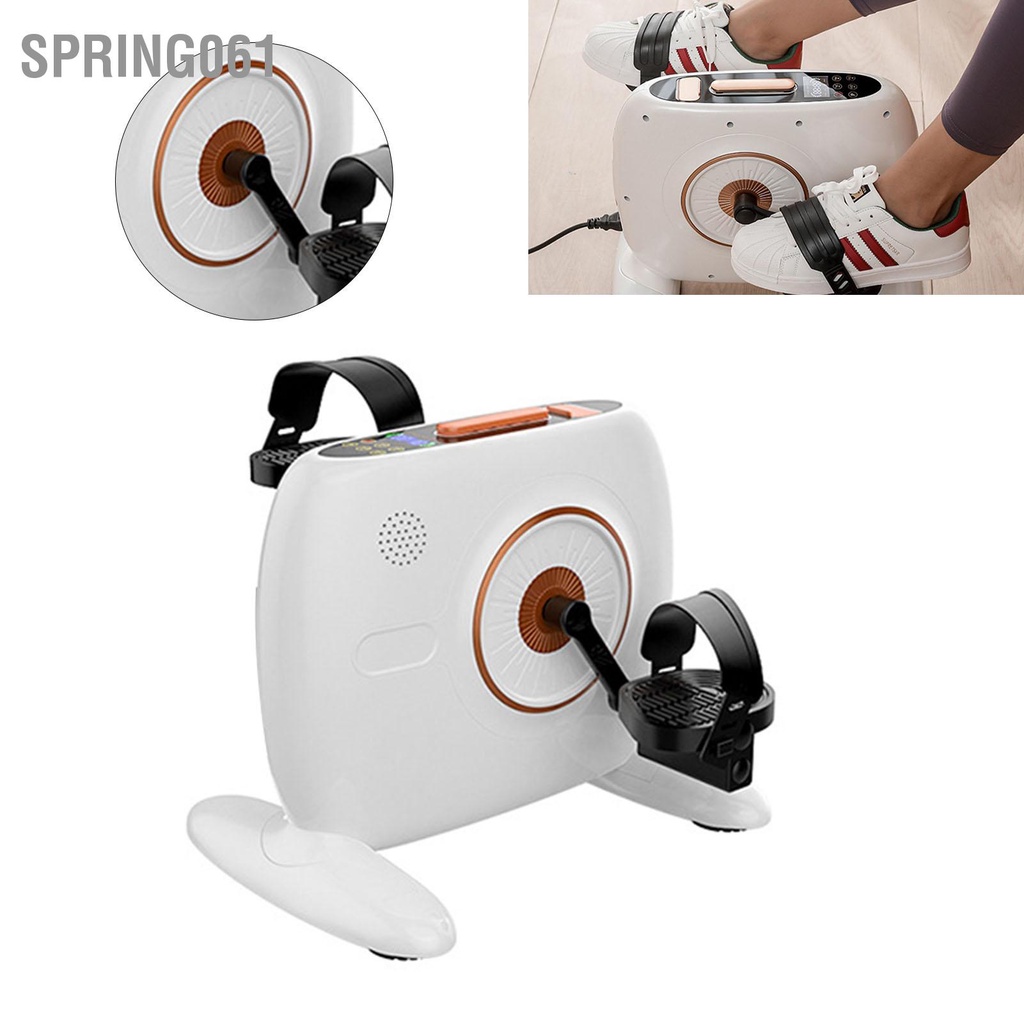Spring061 Cơ Giới Bàn Đạp Xe Tập Thể Dục 80W Mini Dưới Thông Minh Máy Phục Hồi Chức Năng 110V 220V