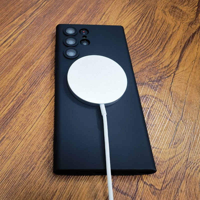 Ốp Điện Thoại Silicon Dẻo Kèm Khung Bảo Vệ Camera Sang Trọng Cho Samsung Galaxy S23 S22 S21 Ultra Plus S 22 21 5G