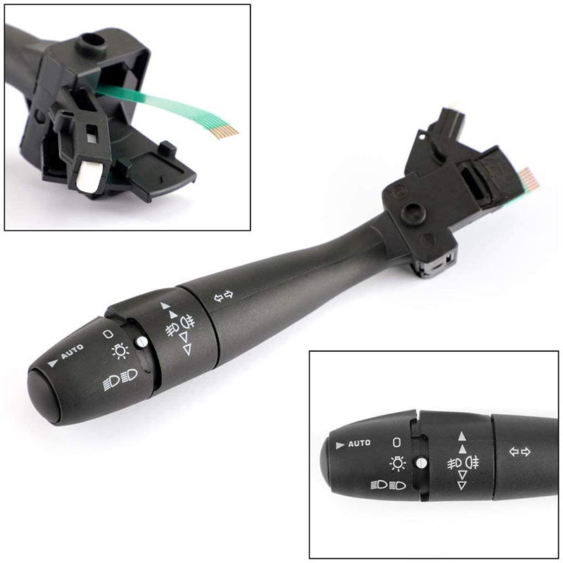 Cần gạt đèn báo rẽ công tắc ô tô cho Peugeot 206 207 307 406 407 807 cho Citroen C2 C3  96477533Xt