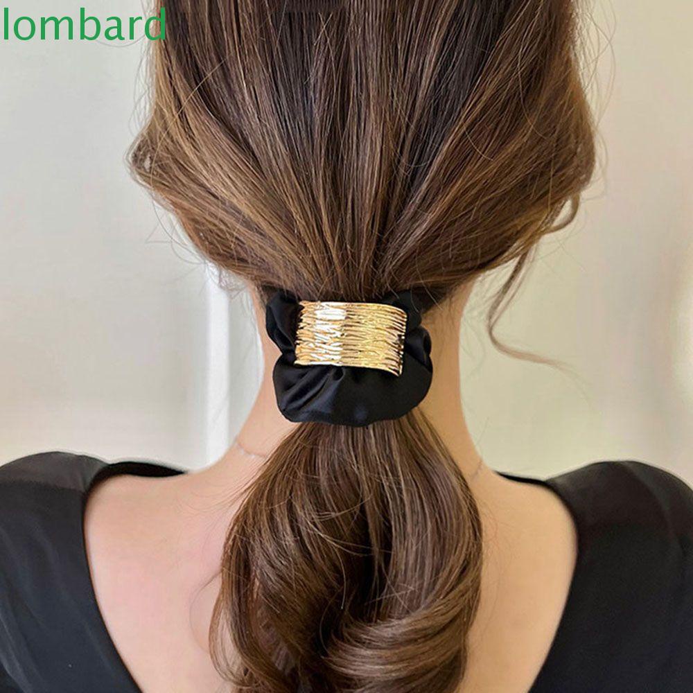 Dây Cột Tóc Vòm Kim Loại Co Giãn Ngọt Ngào Thanh Lịch Cho Nữ