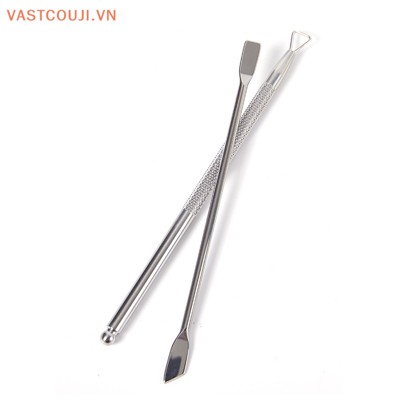 Muỗng Hai Đầu Bằng Thép Không Gỉ Chuyên Dụng Cho Làm Móng