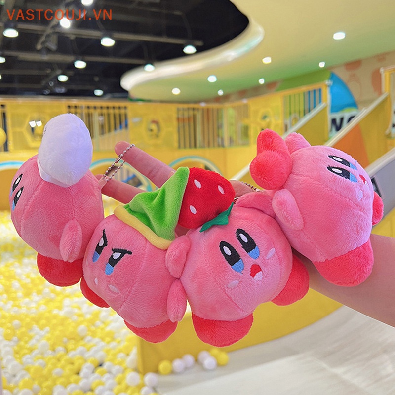 1 Móc Khóa Hình Đồ chơi nhồi bông Kirbi Dễ Thương