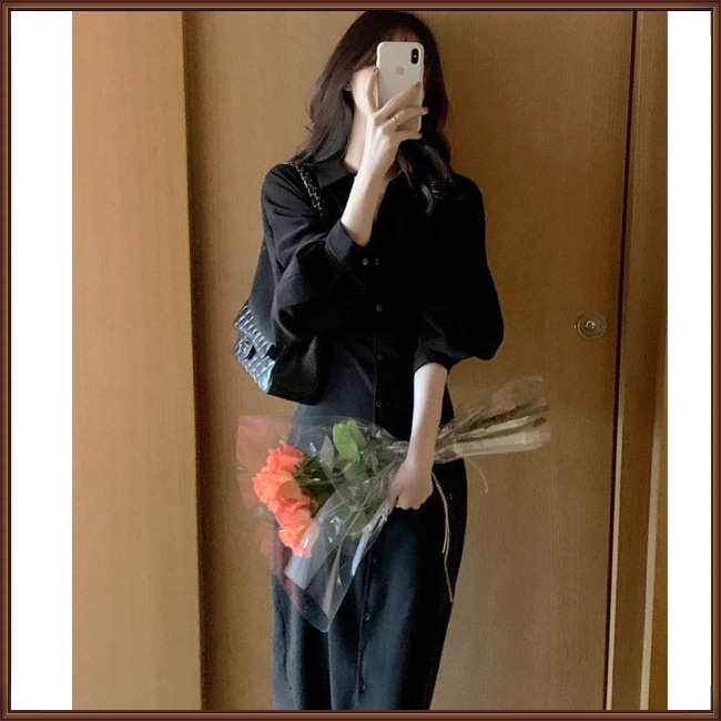 Đầm Dài Tay Màu Sắc Thời Trang Retro Dành Cho Nữ