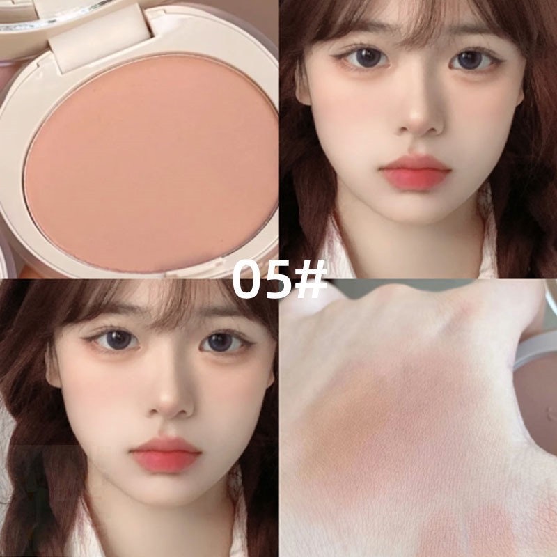 Phấn Má Hồng Đơn Sắc Màu Nude Tự Nhiên Không Bay Phấn
