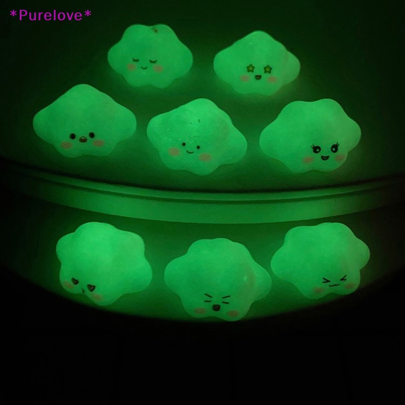 Set 3 Mô Hình Makaron Dạ Quang Trang Trí Điện Thoại / Chìa Khóa diy Mới