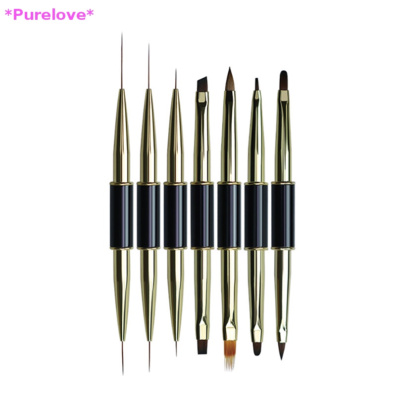 1 Cọ Hai Đầu Hỗ Trợ Nối Dài Móng Tay Chuyên Dụng Mới