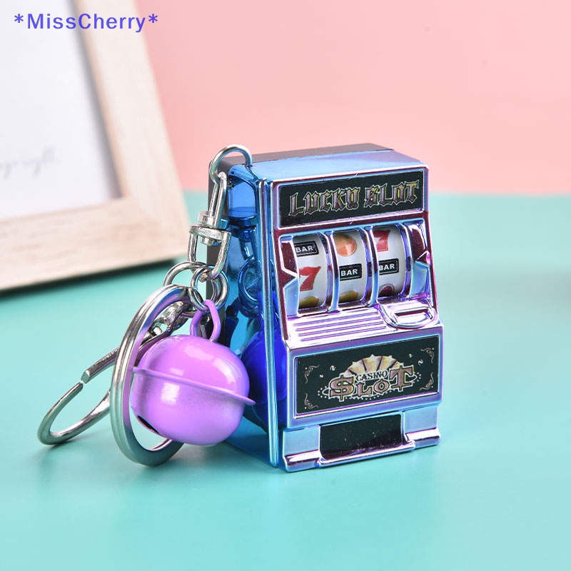 Mchy &gt; Móc Khóa Hình Máy Jackpot Mini Vui Nhộn Cho Bé Mới