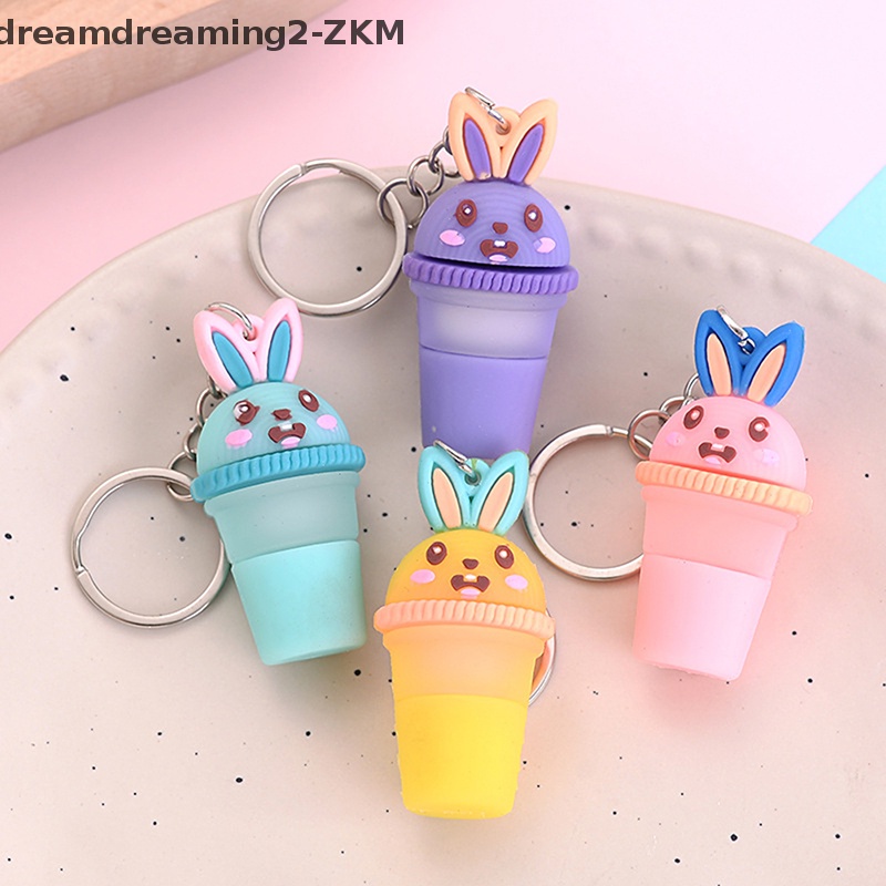 [Dreaming] Móc Khóa Hình Cây Kem Ba Chiều Sáng Tạo [zkm]