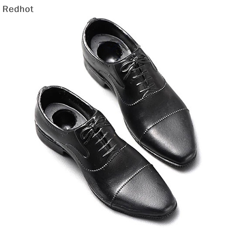 &lt; Redhot &gt; Giày Da Nam Màu Đỏ Đen Rượu Vang Tỉ Lệ 1 / 6