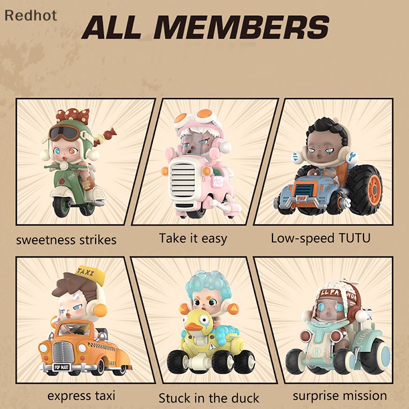 1 Đồ Chơi Xe Hơi Hình Đầu Lâu MART Skullpanda Laid Back Tomorrow Series Mystery