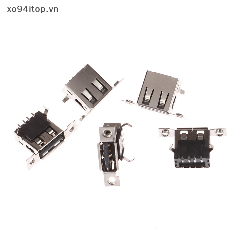 Set 5 Ổ Cắm Micro USB 2.0 Kèm Ốc Vít Tiện Dụng