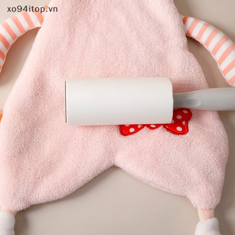 Xoitop 1 Khăn Lau Tay Mềm Mại Thấm Hút Nước Nhanh Khô Họa Tiết Động Vật Hoạt Hình Có Thể Hung Cho Nhà Bếp