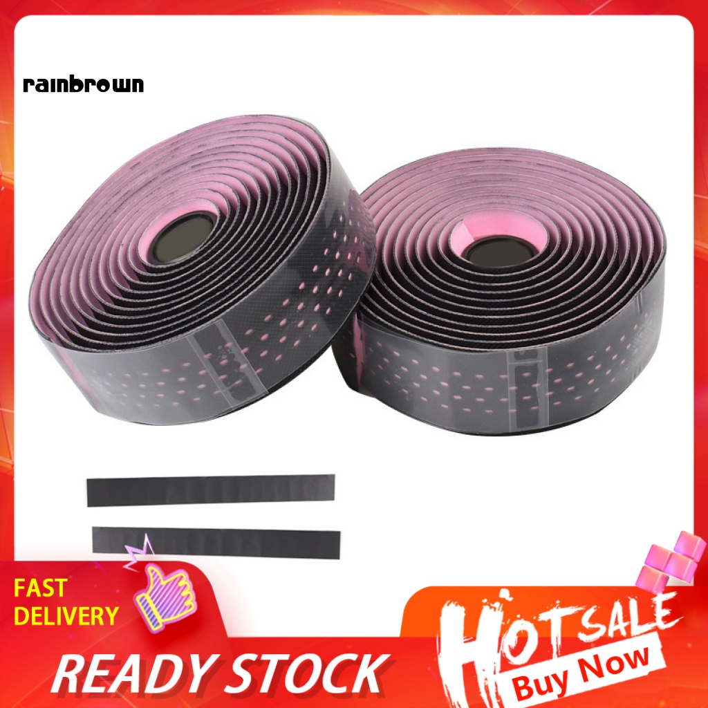 Bộ 2 Dây Đai Giả Da Gắn Tay Lái Xe Đạp Chống Trượt