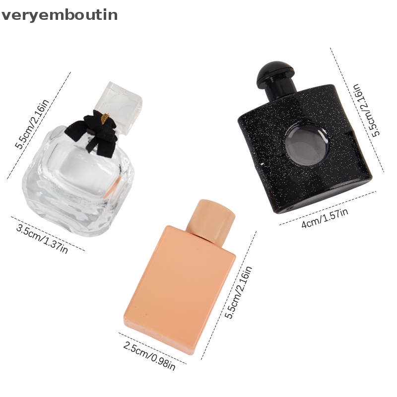 Chai Thủy Tinh Mini 7.5ml Có Thể Bơm Đầy Lại