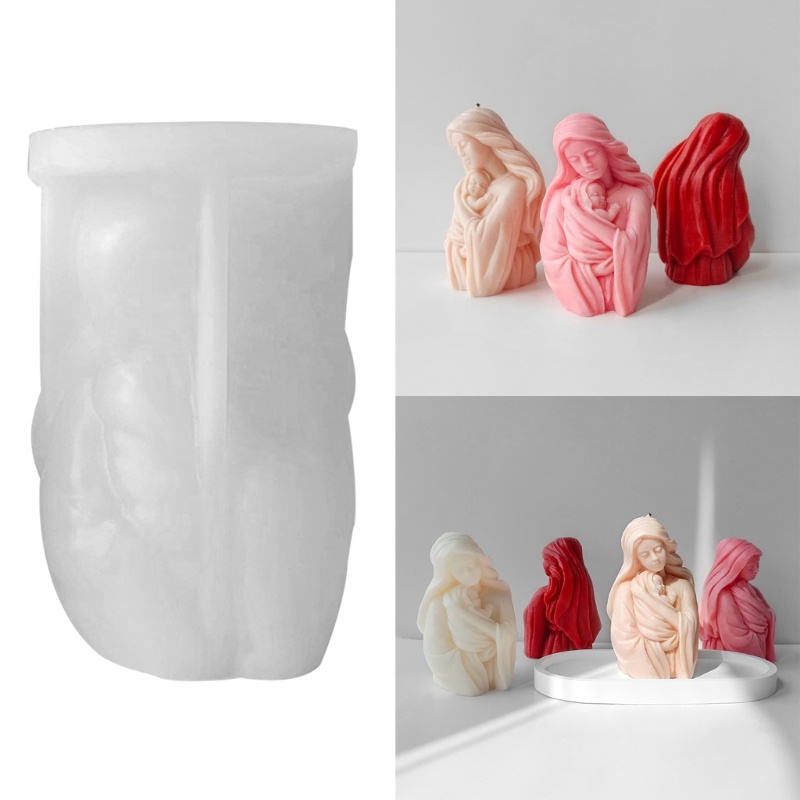 Khuôn Làm Xà Phòng Tan Chảy Hình Em Bé 3D