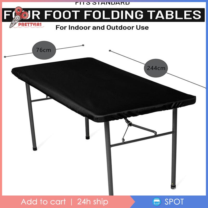 Khăn Trải Bàn Vừa Vặn Hình Chữ Nhật Prettyia1 Dùng Trong Nhà / Ngoài Trời