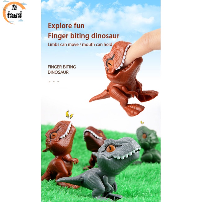 Mô Hình Đồ Chơi Khủng Long Bạo Chúa Đeo Ngón Tay Vui Nhộn Sáng Tạo