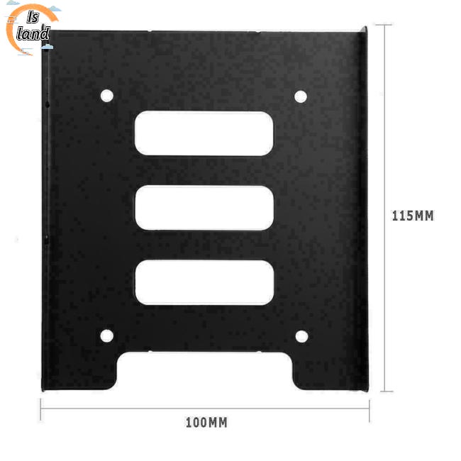 Khay Đựng Ổ Cứng SSD 2.5-inch Sang 3.5-inch Bằng Kim Loại