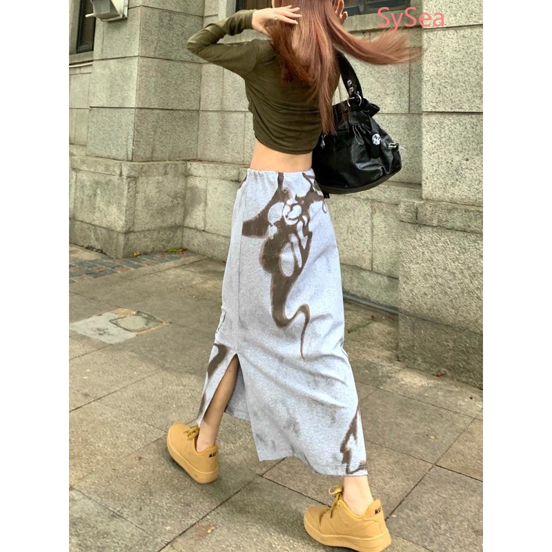 Chân Váy Xẻ Tà Thời Trang Mùa Hè Dành Cho Nữ