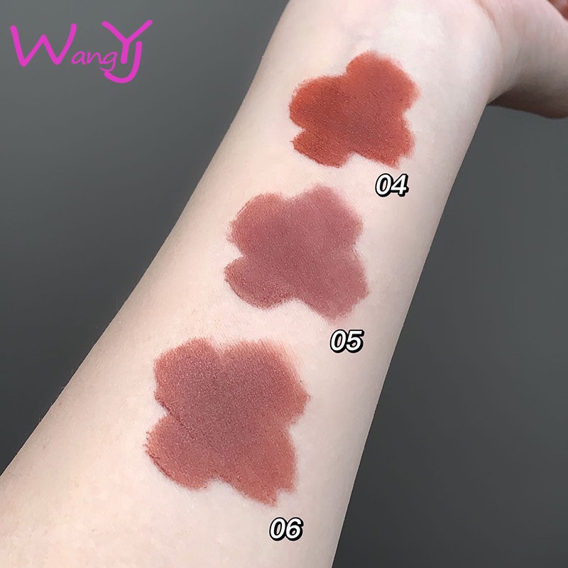 Set 6 Son Môi Kèm Móc Khóa Hình Gấu Nâu Dễ Thương