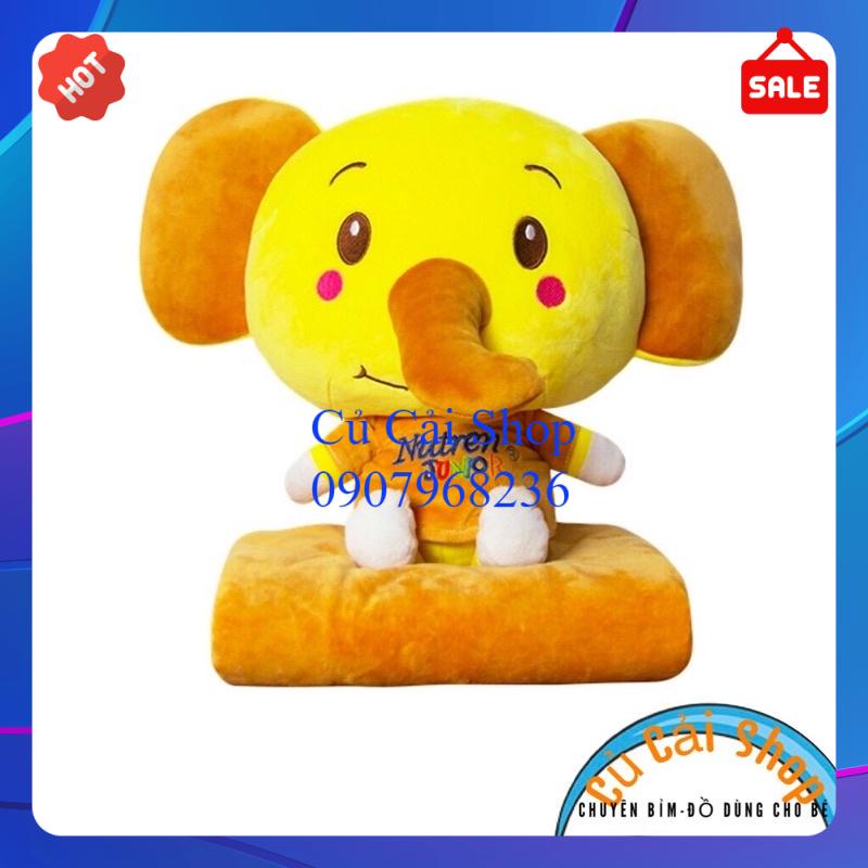 Bộ chăn gấu hàng khuyến mãi hình Trâu,Voi,Gấu,Khủng long