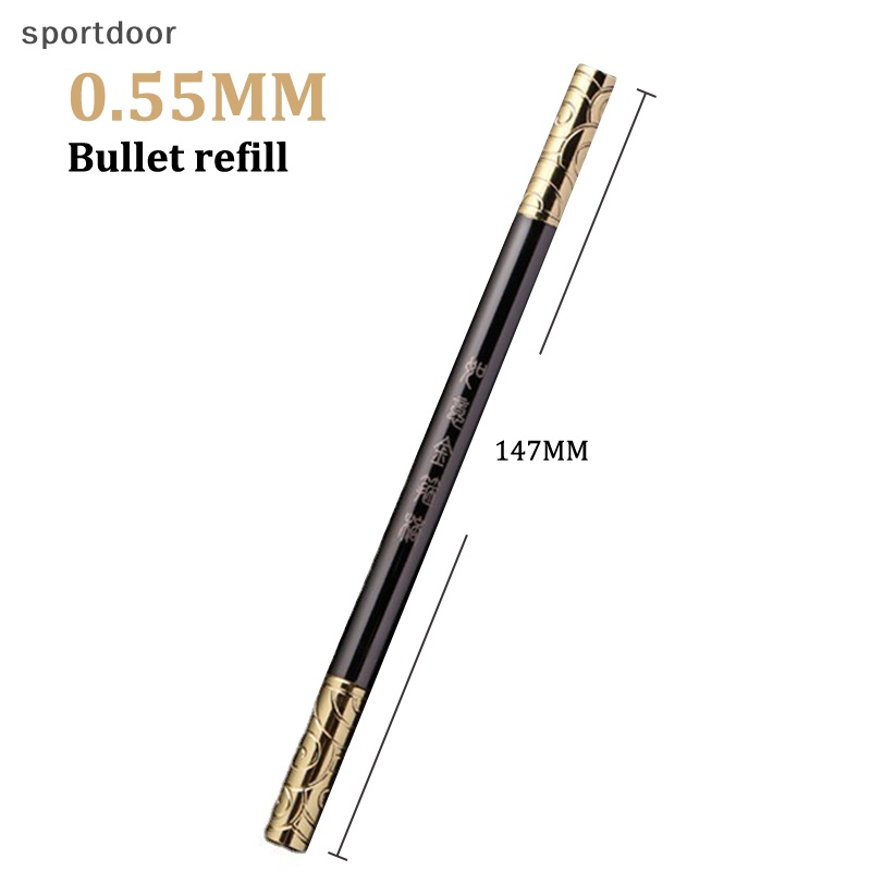 [sportoutdoor] Bút Mực Gel Bằng Đồng Thau Mạ Vàng Phong Cách Retro Sáng Tạo Dùng Làm Quà Tặng Cho Học Sinh / Văn Phòng