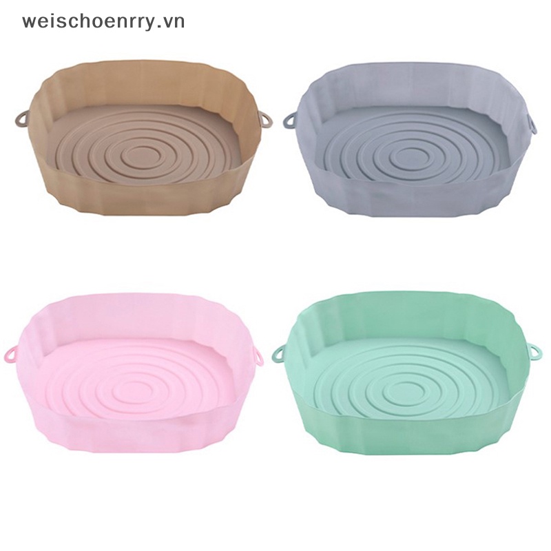 Khay Nướng Bánh Pizza Bằng Silicon Có Tay Cầm Tiện Dụng
