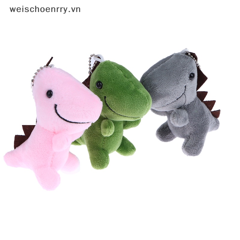 Móc Khóa Hình Khủng Long Nhồi Bông Đáng Yêu