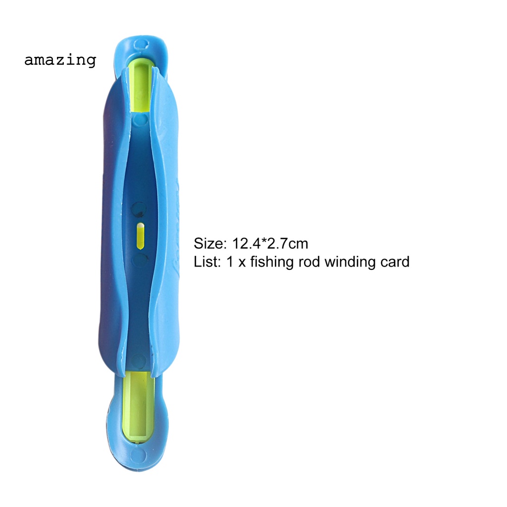 Thẻ Cuộn Dây Câu Cá Gọn Nhẹ Chống Trầy Xước Tiện Dụng