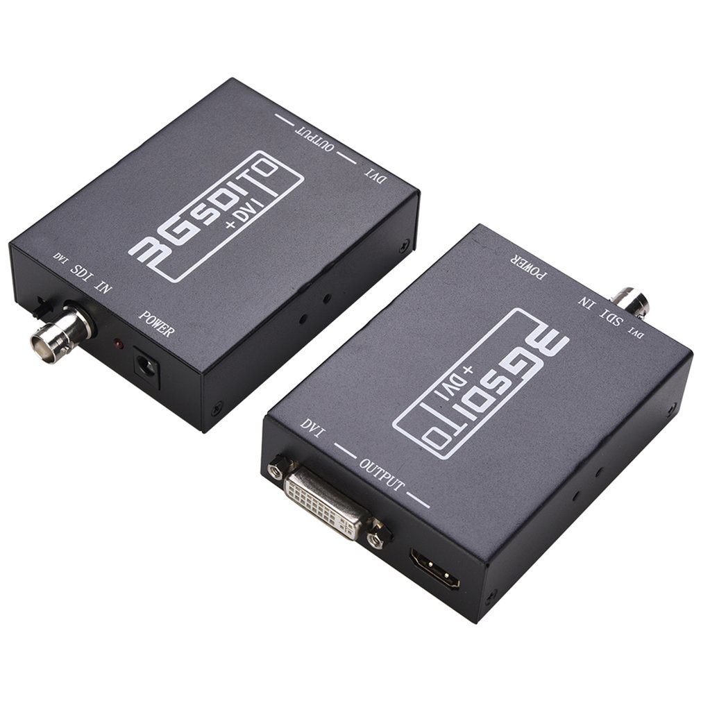 Adapter Nk-A8 Sdi To Hdmi-Compatible+Dvi Converter Dustproof Overcurrent Protection Multifunctional Converters [Q/10]