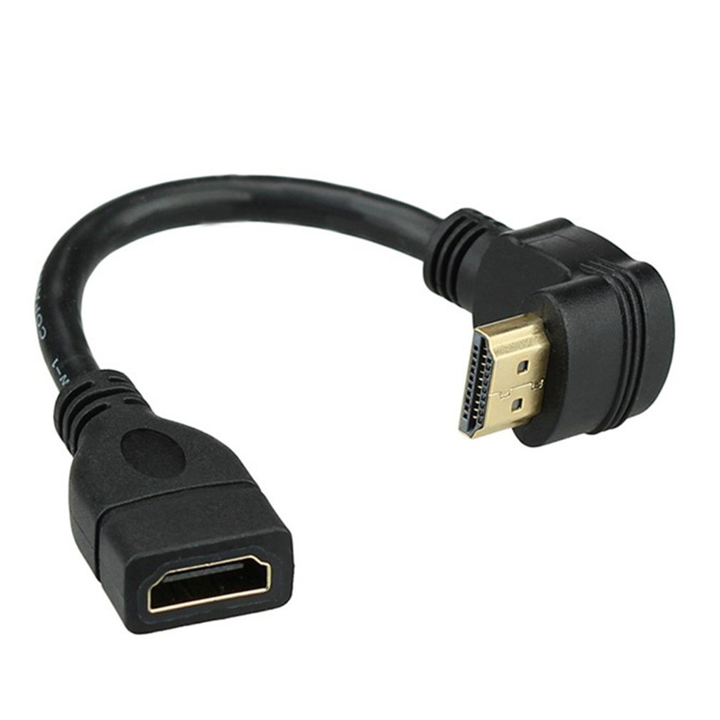Elbow Hdmi-Compatible Extension 90 Degree L-Type Male To Female 270 [Q/3]