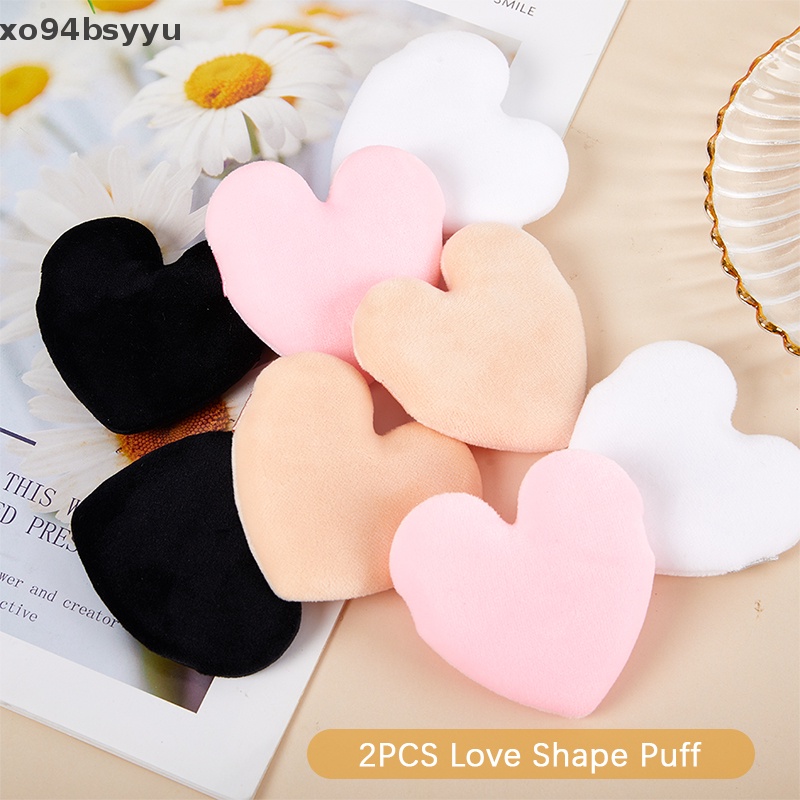 Set 2 Mút Trang Điểm Xo94Bsyu Trái Tim Xinh Xắn