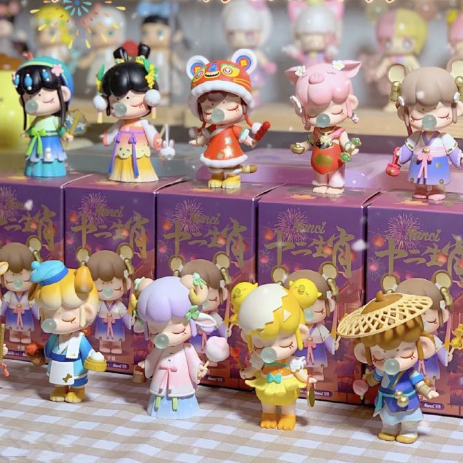 ✨Mô Hình Búp Bê Nhân Vật Lin Shen I Don 'T Know What to Do Girl