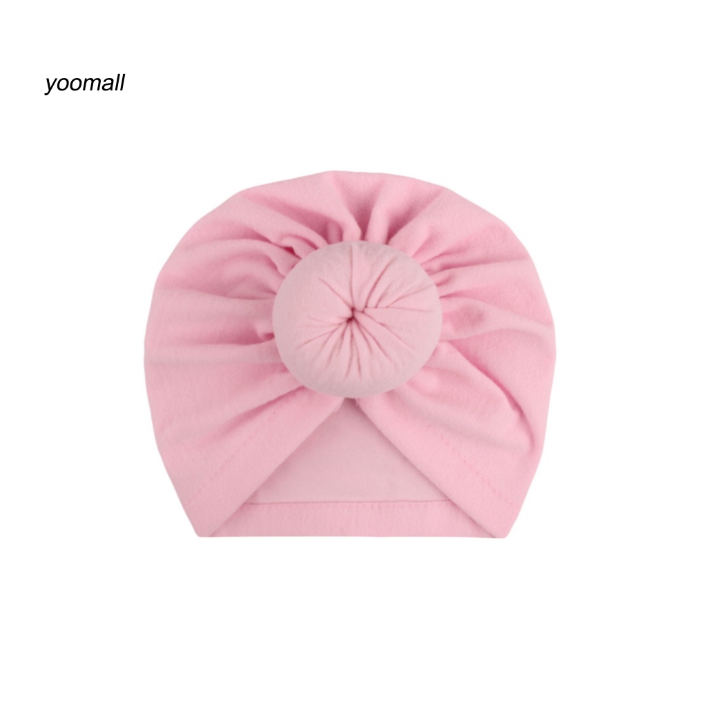 Mũ Beanie Thắt Nút Giữ Ấm Mùa Đông Cho Bé Sơ Sinh