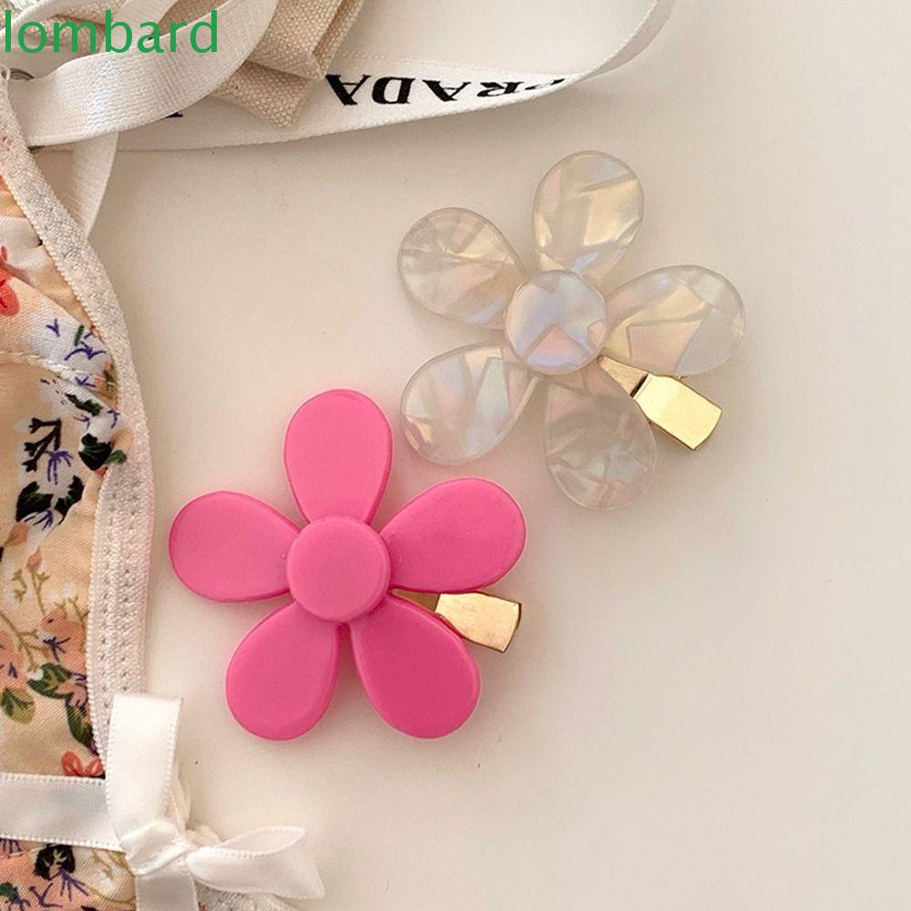 Kẹp Tóc Nữ Họa Tiết Hoa Nhỏ Xinh Xắn Y2K